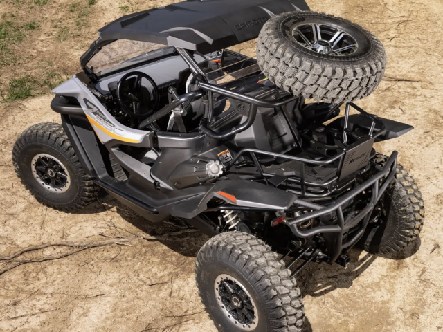 How to Install a Spare Tire Carrier on the CFMOTO ZForce 950